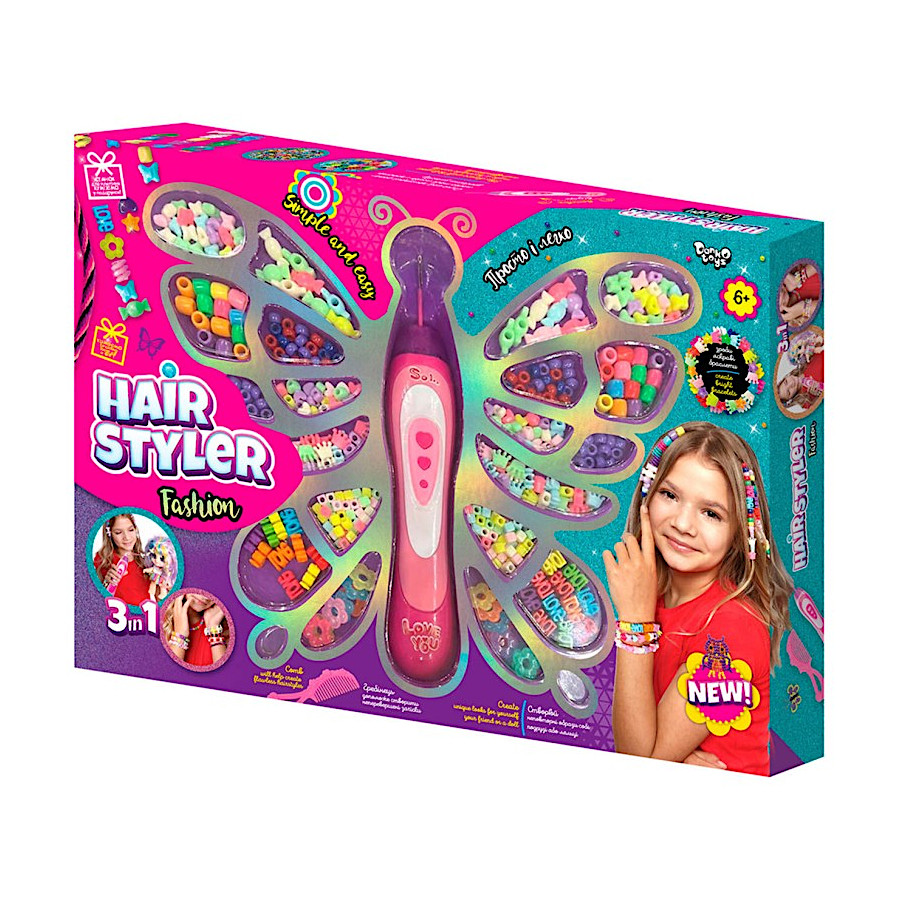 Набір креативної творчості Danko toys Hair Styler Fashion фото