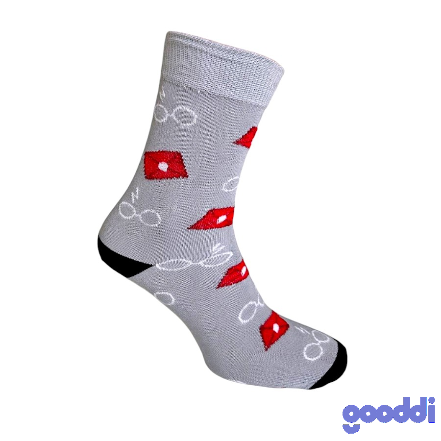 Шкарпетки жіночі Gooddi демісезонні 36-40 сірі фото