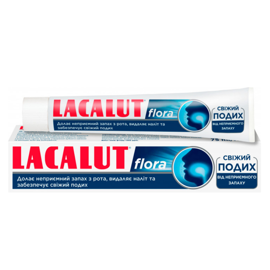 Зубна паста Lacalut 75 мл Flora фото
