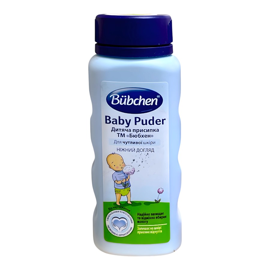 Присипка дитяча Bubchen 100 г фото