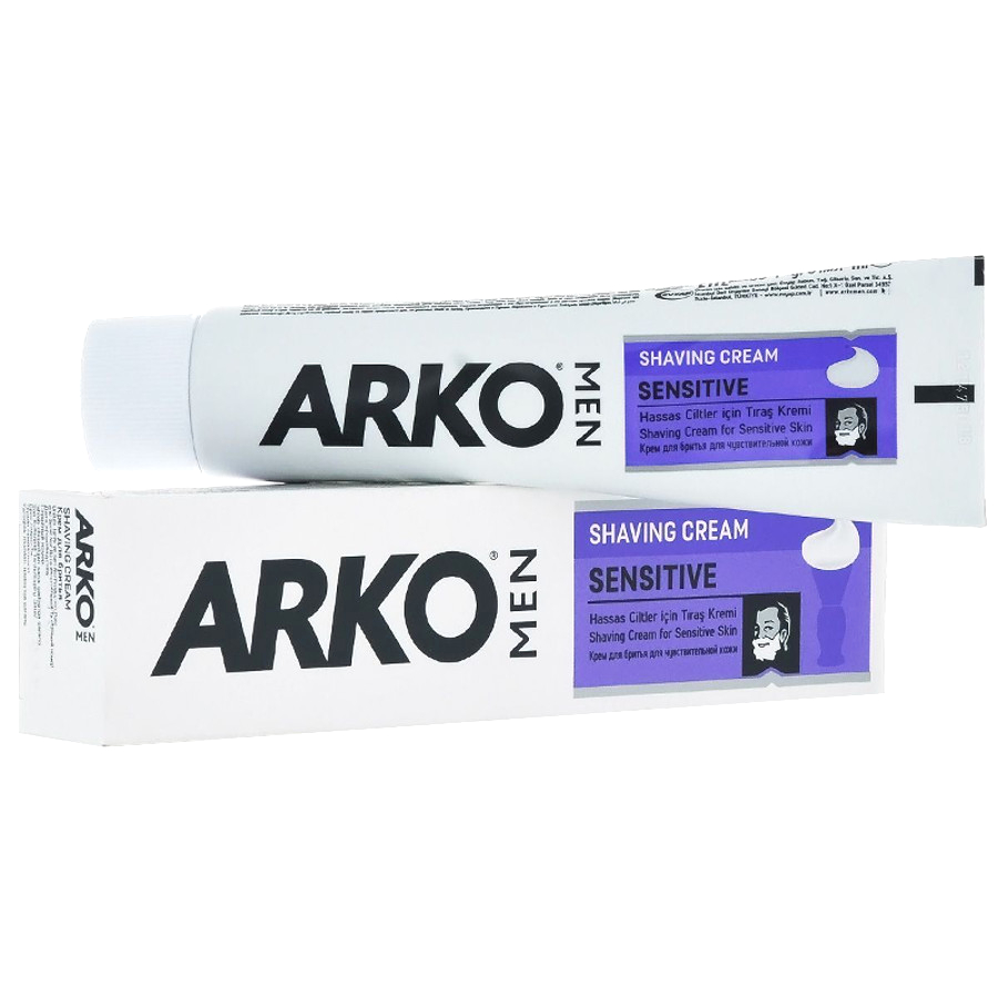 Крем для гоління Arko 65 мл Sensitive фото