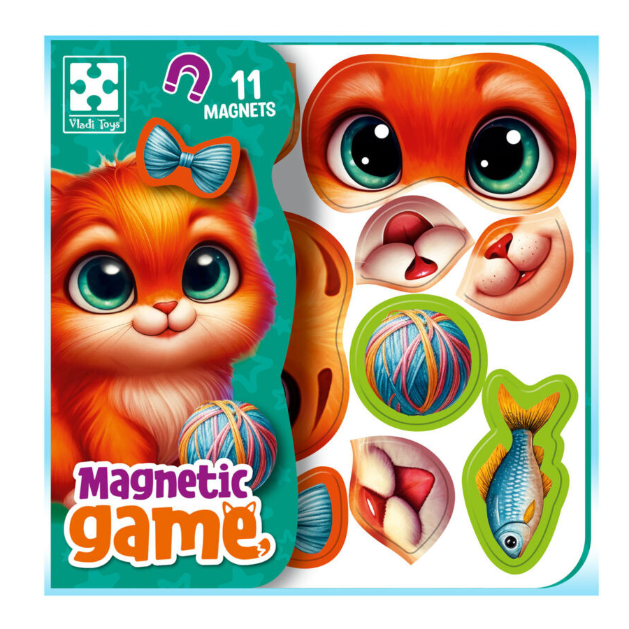 Гра магнітна Vladi Toys Емоції кошеняти мініатюра