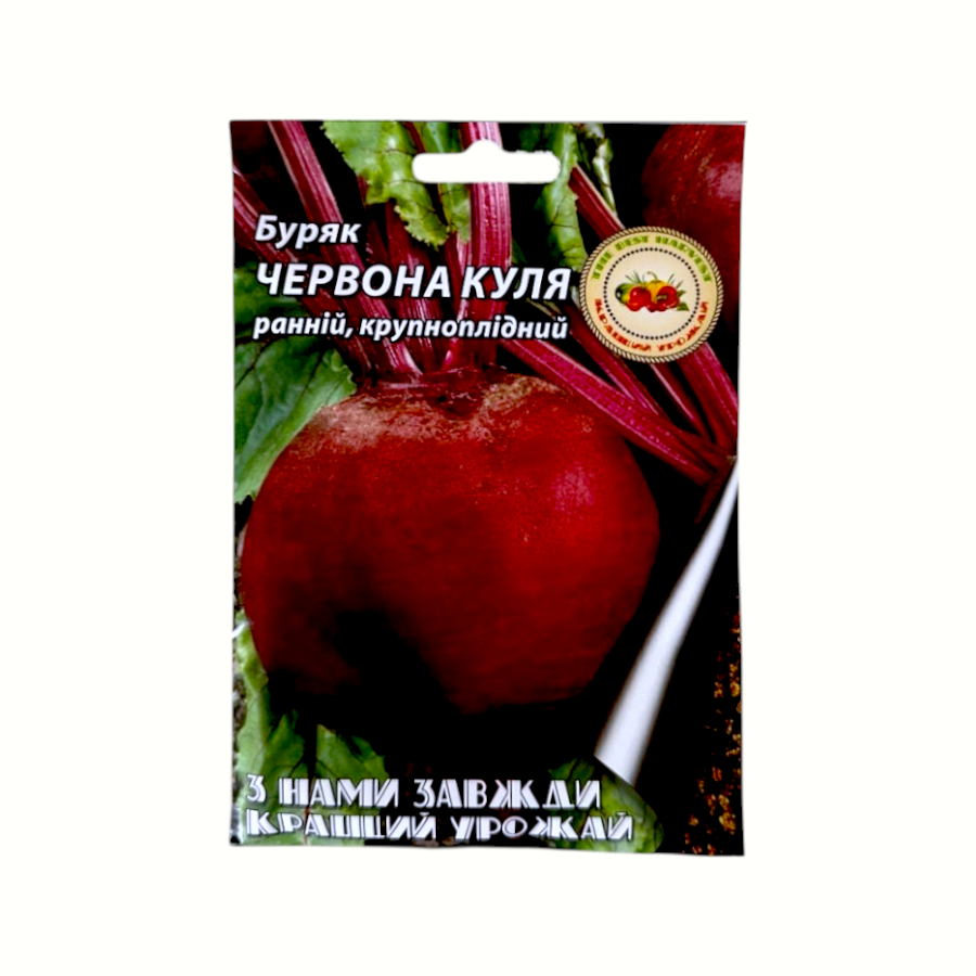 Насіння Кращий урожай Буряк 10 г Червона куля фото