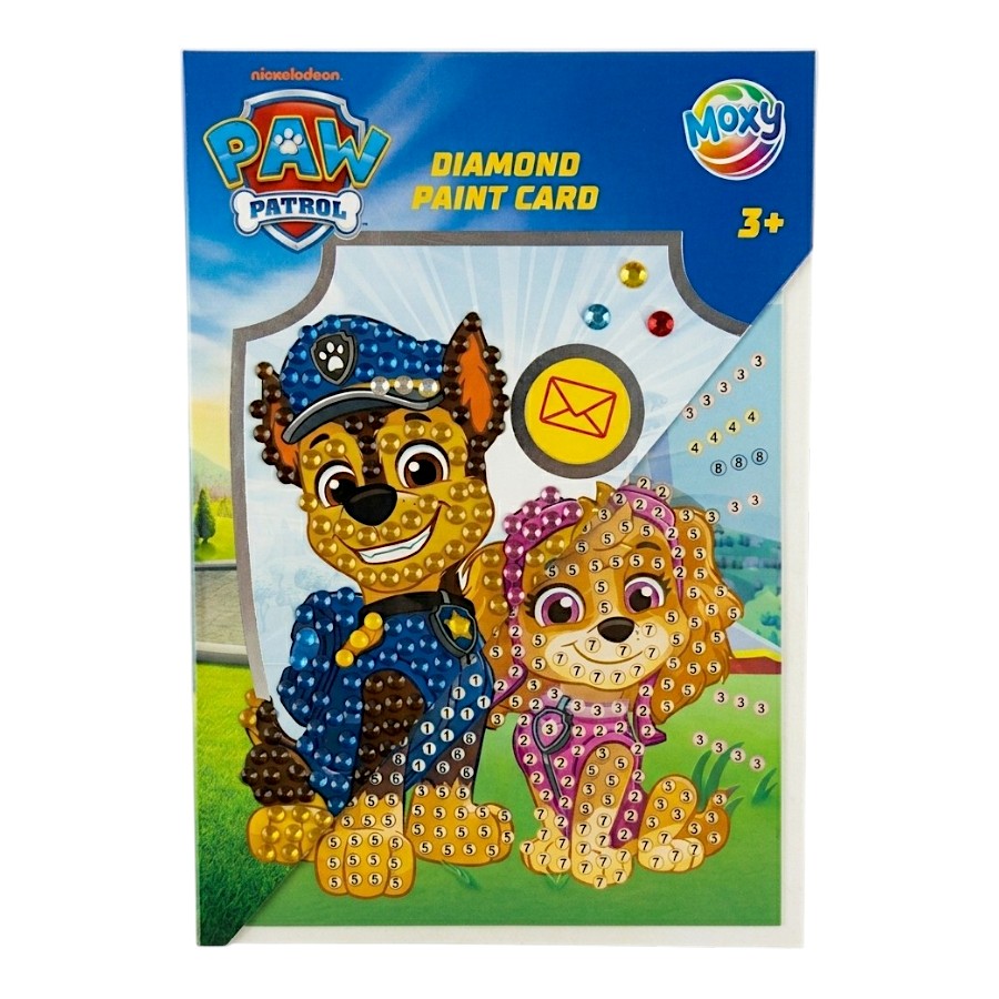 Алмазна мозаїка Moxy Paw Patrol Листівка фото