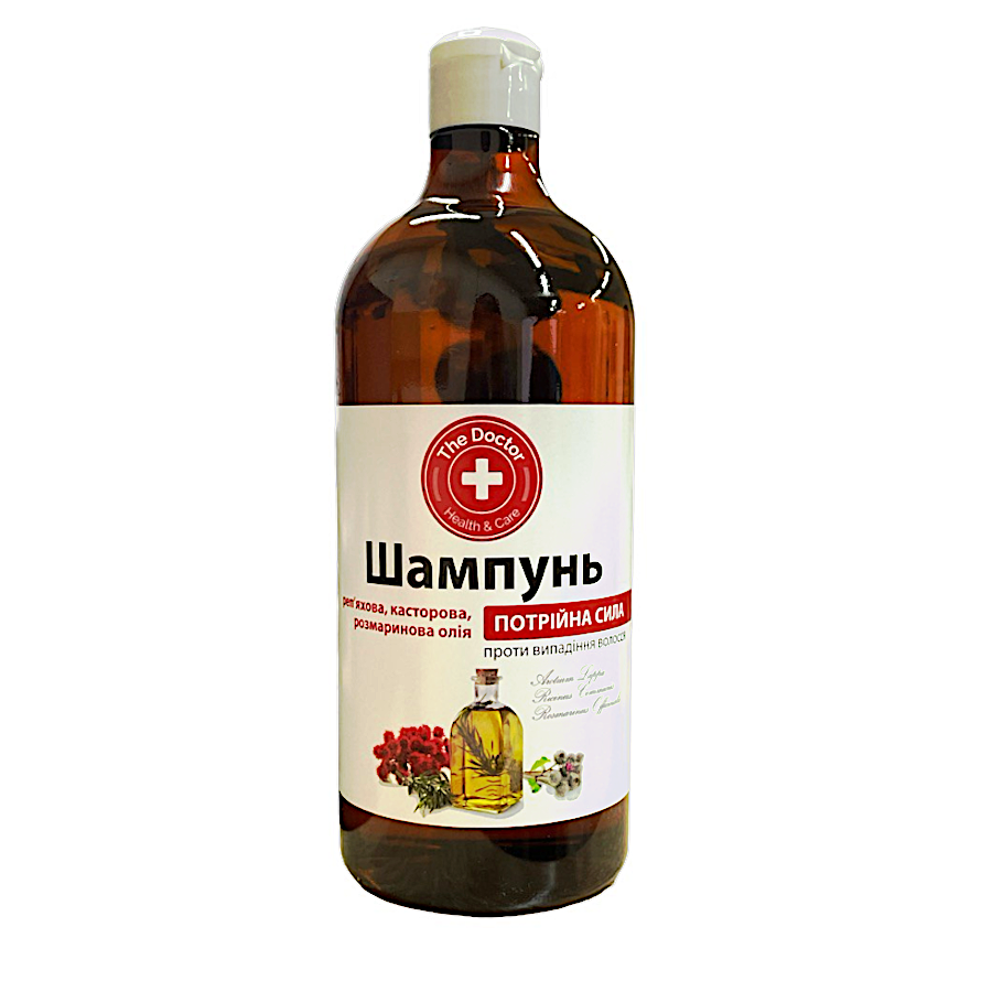 Шампунь для волосся The Doctor 1 л Потрійна сила мініатюра