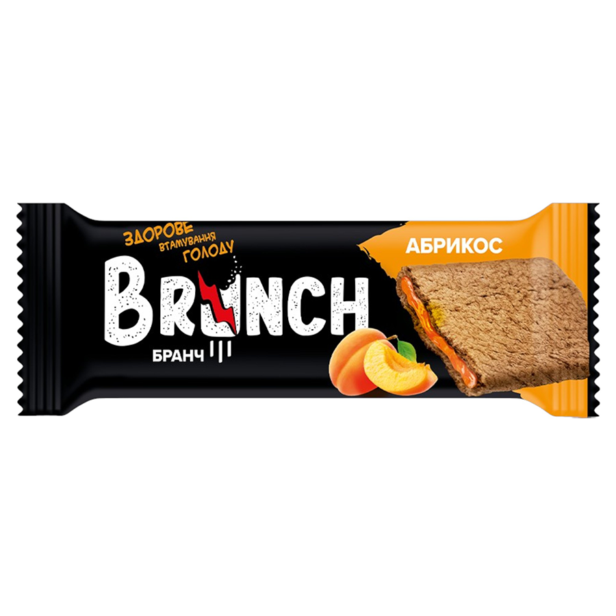 Батончик мультизлаковий АВК 56 г Brunch абрикос мініатюра