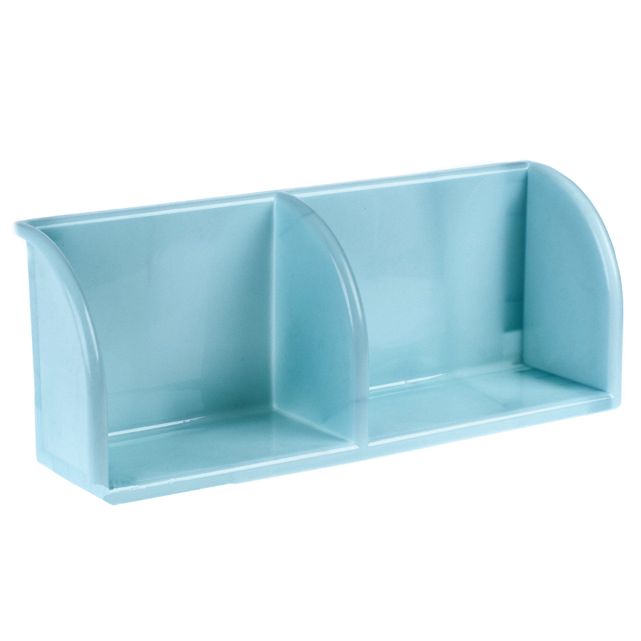 Полиця R-plastic 52*20*13 см універсальна блакитна мініатюра