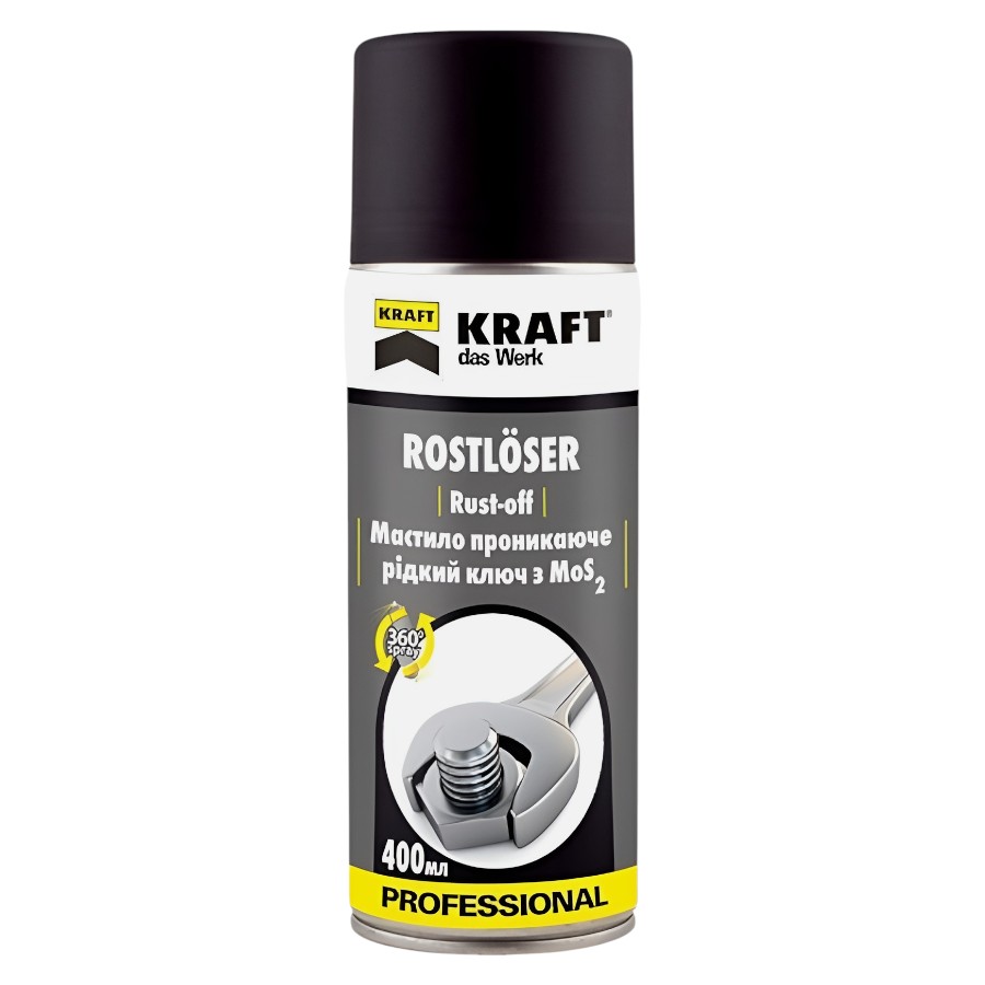 Рідкий ключ Kraft 400 мл MoS2 мініатюра