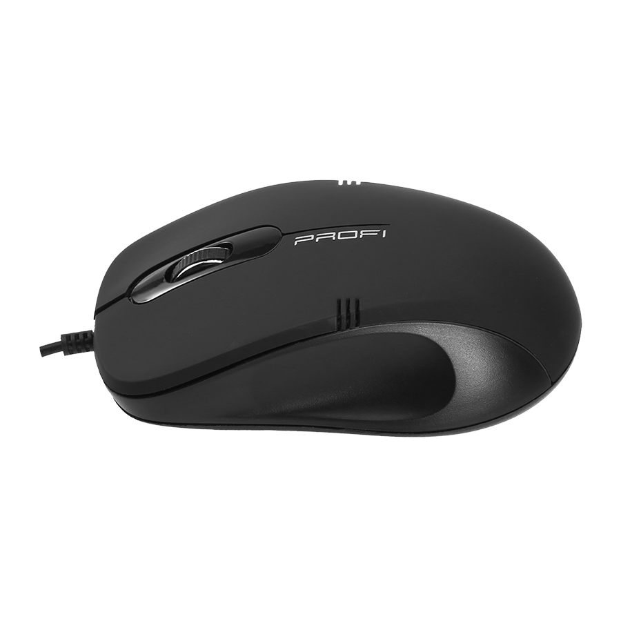 Мишка комп'ютерна USB 1,35 м чорна M304UB фото