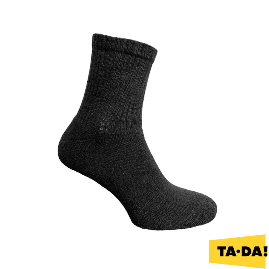 Шкарпетки чоловічі TA-DA! демісезонні 27 чорні імітація резинки фото