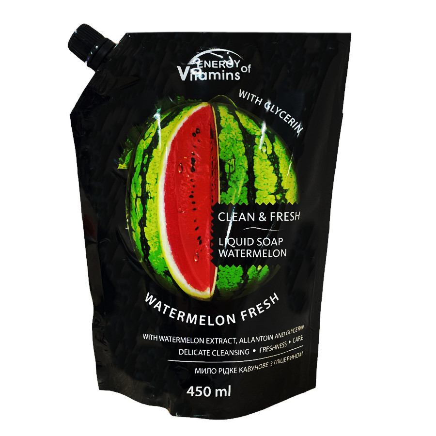 Мило рідке Energy of Vitamins 450 мл Кавун фото