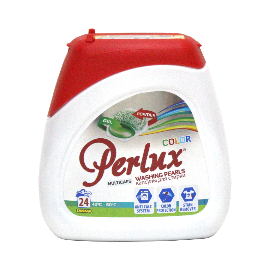 Капсули для прання Perlux 24 шт. Color Super Compact фото