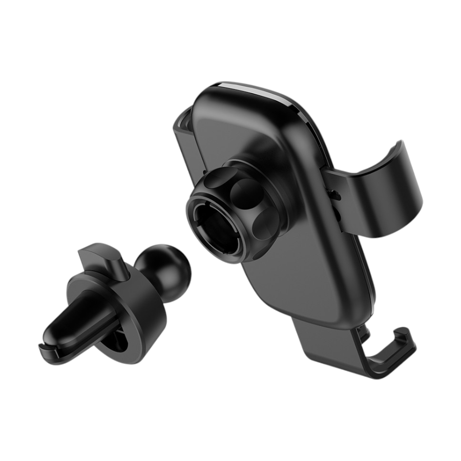Автотримач для телефона СolorWay Metallic Gravity Holder 3 Black фото