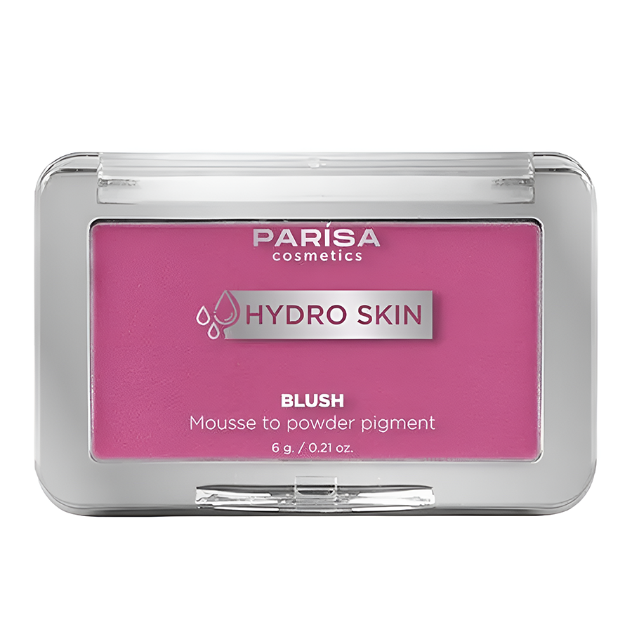 Рум'яна для обличчя Parisa Cosmetics 6 г Hydro Skin Mousse PHB-04 №02 Red grape фото