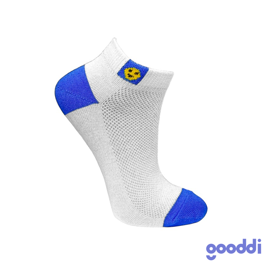 Шкарпетки дитячі Gooddi 18-20 короткі Смайлик мікс фото