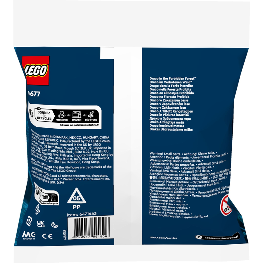 Конструктор LEGO Harry Potter 33 елементи Драко у Забороненому лісі фото
