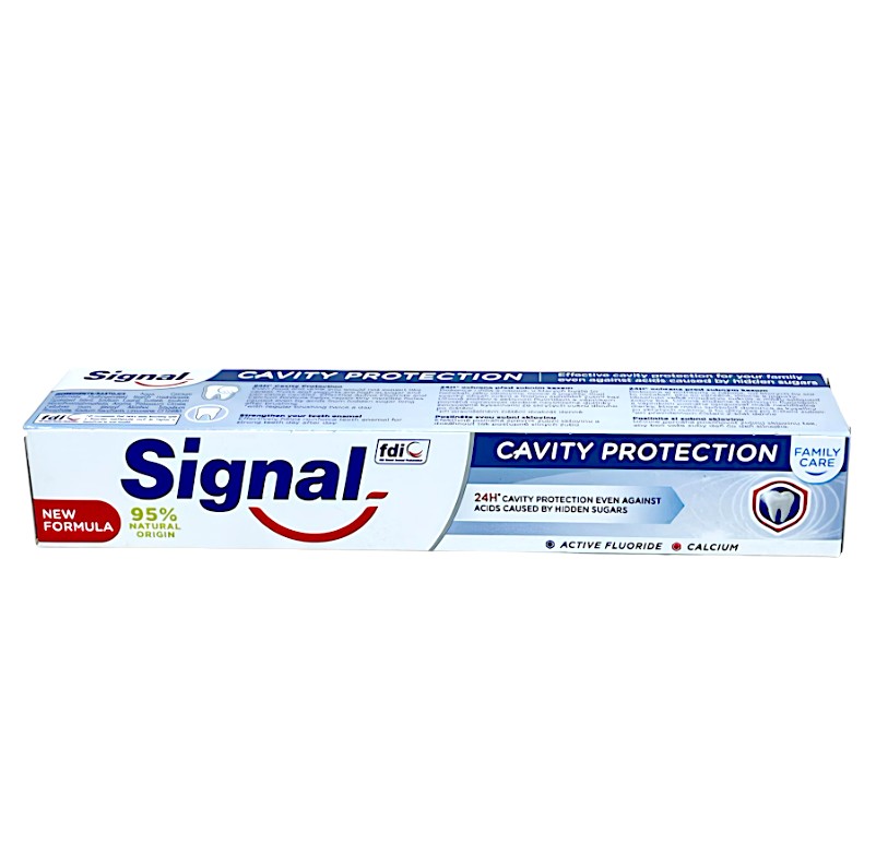 Зубна паста Signal 75 мл Захист від карієсу для всієї сім'ї фото