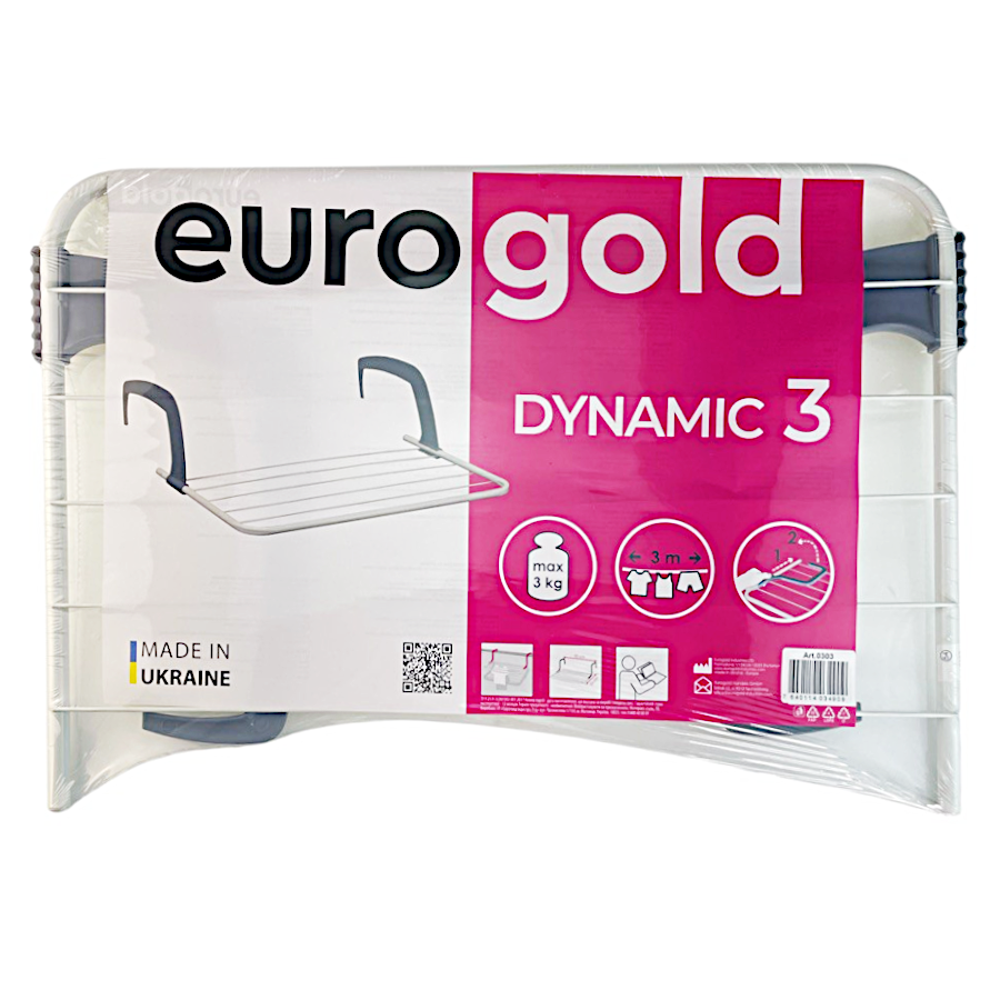 Сушарка для білизни на батарею EuroGold 3 м фото