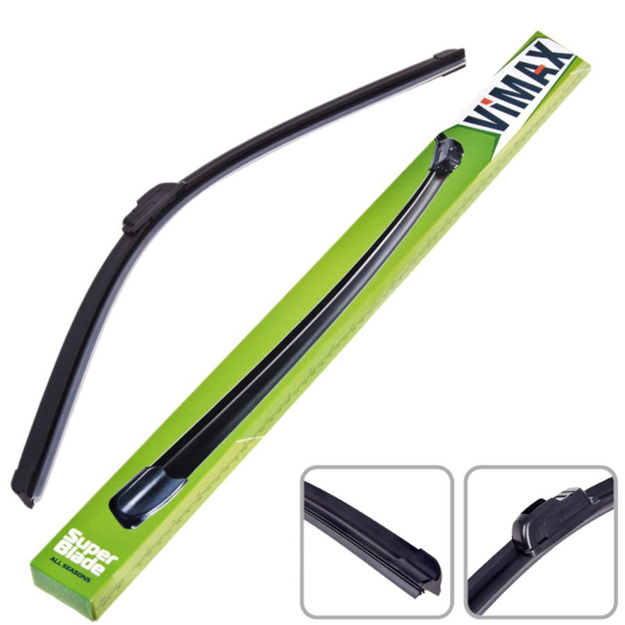 Щітка склоочищувача Vimax 33 см 13'' безкаркасна мініатюра