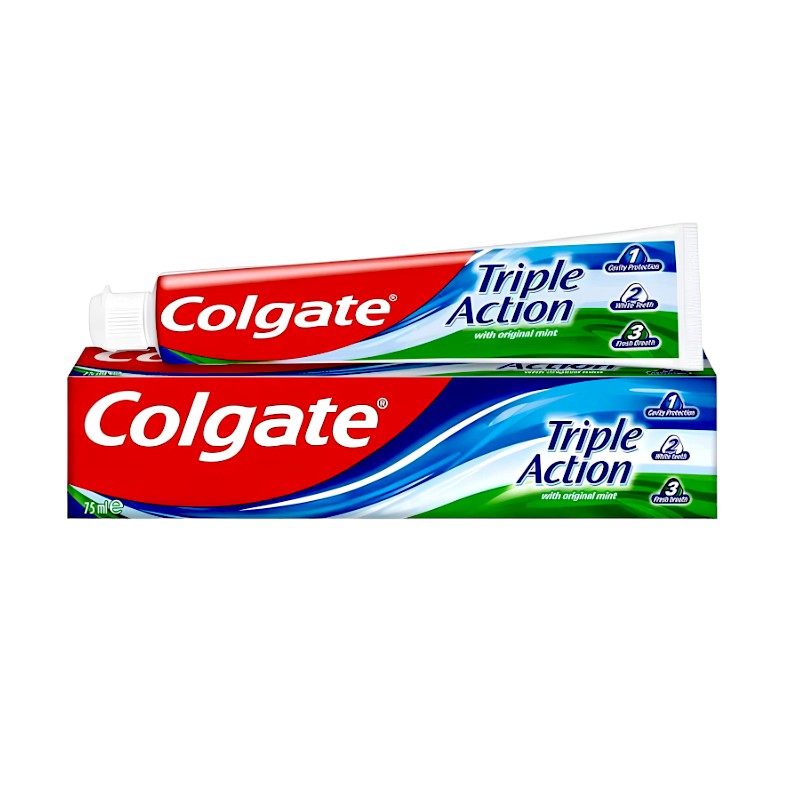 Зубна паста Colgate 75 мл Потрійна дія фото