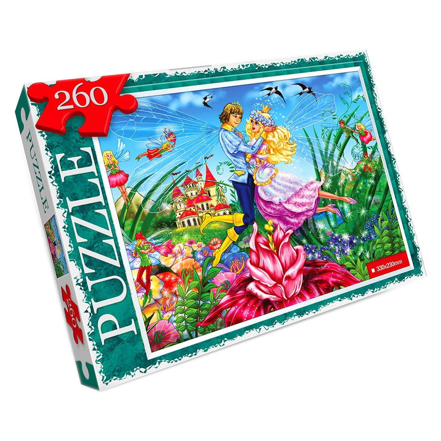 Пазли Danko toys 260 елементів №12 Дюймовочка мініатюра