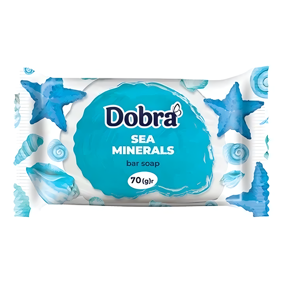 Мило тверде Dobra 70 г Морські мінерали фото