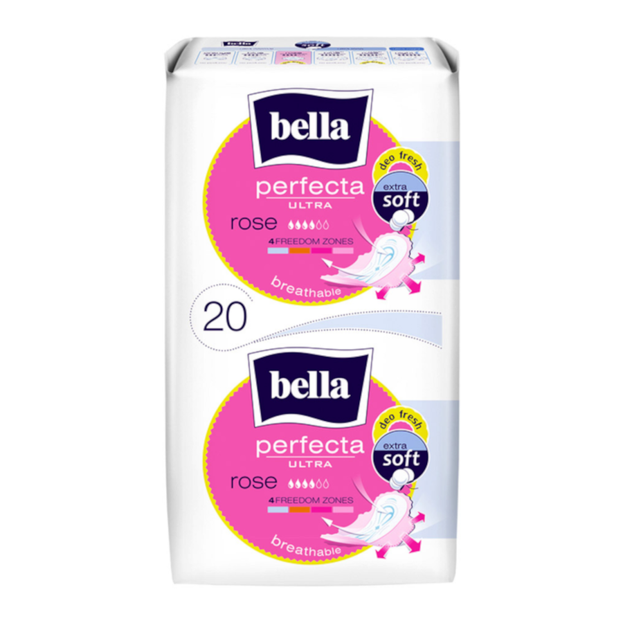 Прокладки гігієнічні Bella 20 шт. Ultra Rose Deo Fresh фото