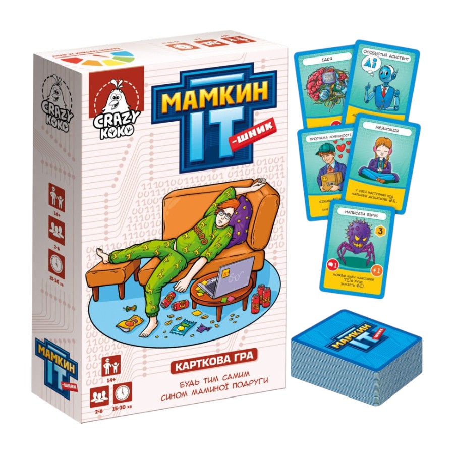 Гра настільна Vladi Toys Мамкин IT-шник фото