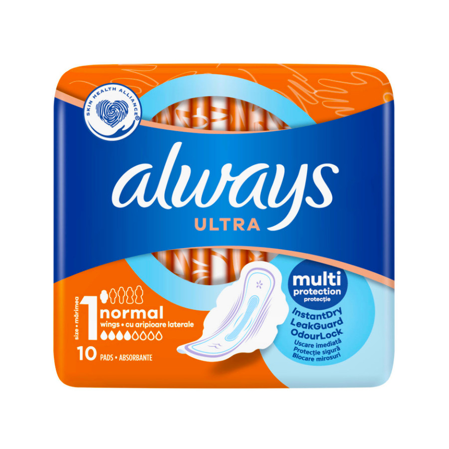 Прокладки гігієнічні Always 10 шт. Single фото