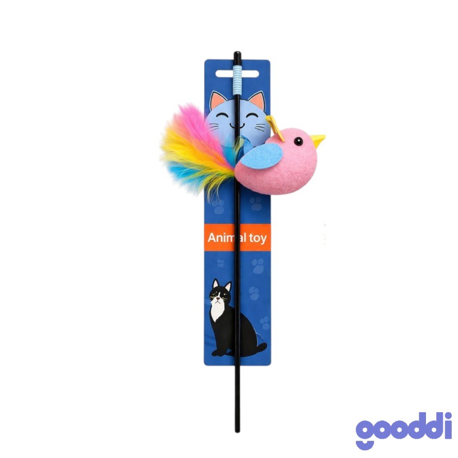 Іграшка для тварин Gooddi 46,5 см Пташка TD69-26 фото