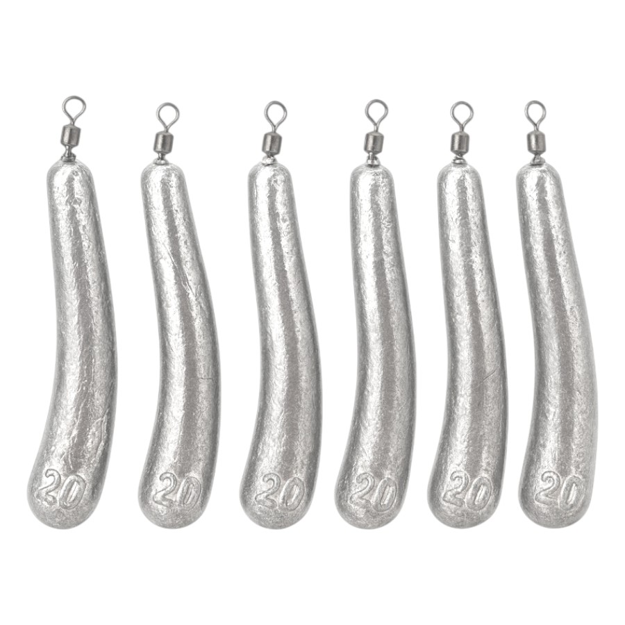 Набір грузил Azart 5 шт. 20 г Jig Rig Banana фото