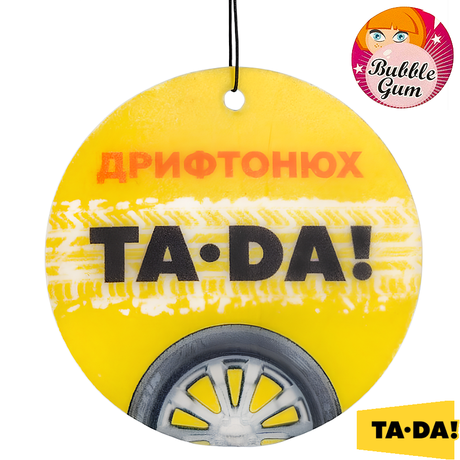 Ароматизатор автомобільний TA-DA! Баблгам Дрифтонюх фото