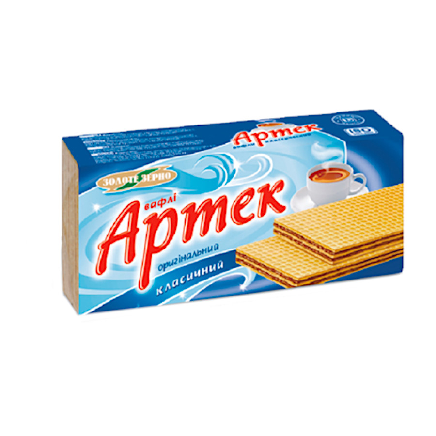 Вафлі Артек 90 г Класичні фото