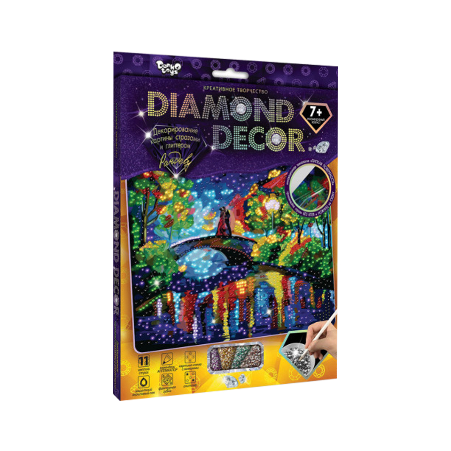 Набір для творчості Danko toys Diamond Decor Рандеву мініатюра