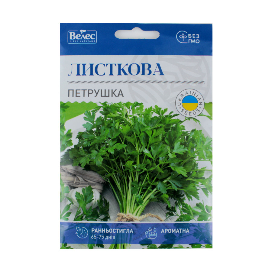 Насіння Велес Петрушка 15 г Максі Листкова фото