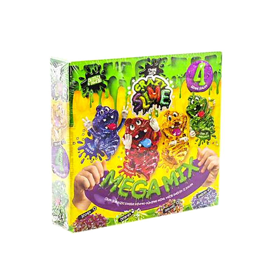 Набір для творчості Danko toys Crazy Slime 4 в 1 фото