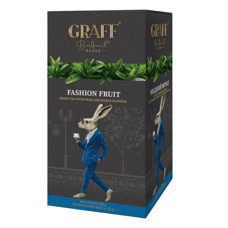 Чай Graff 30 г 20 пакетиків Fashion fruit фото