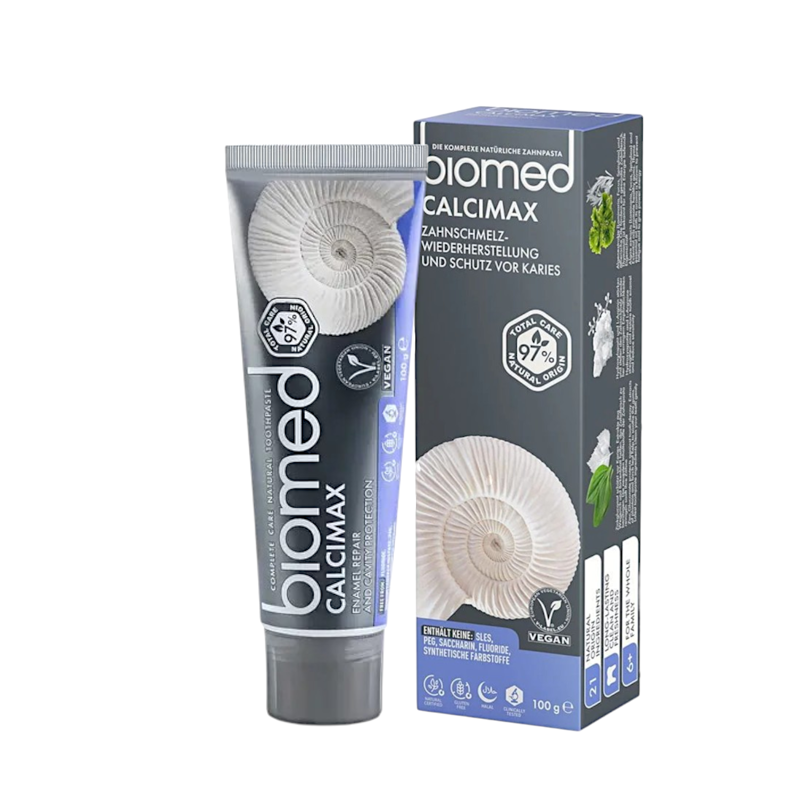 Зубна паста Biomed 100 мл Calcimax фото