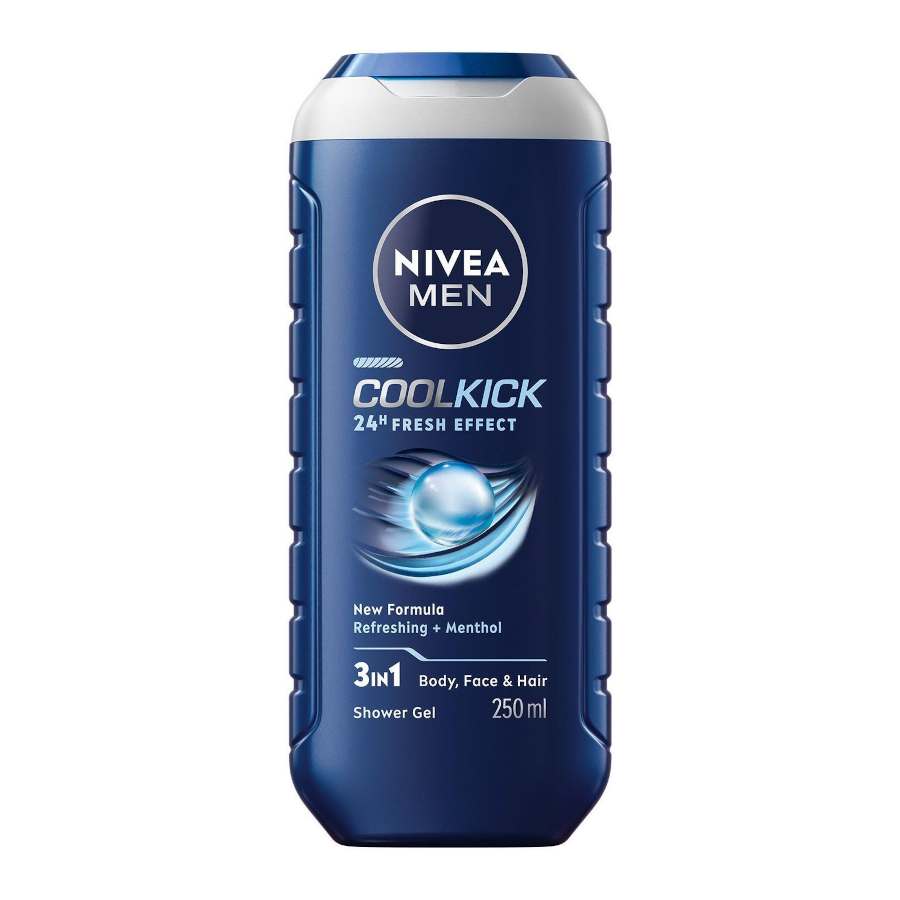 Гель для душу Nivea 250 мл Заряд свіжості фото