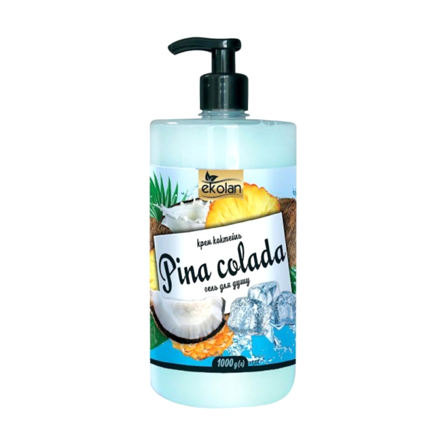 Гель для душу Ekolan 1 л Pina-Colada фото