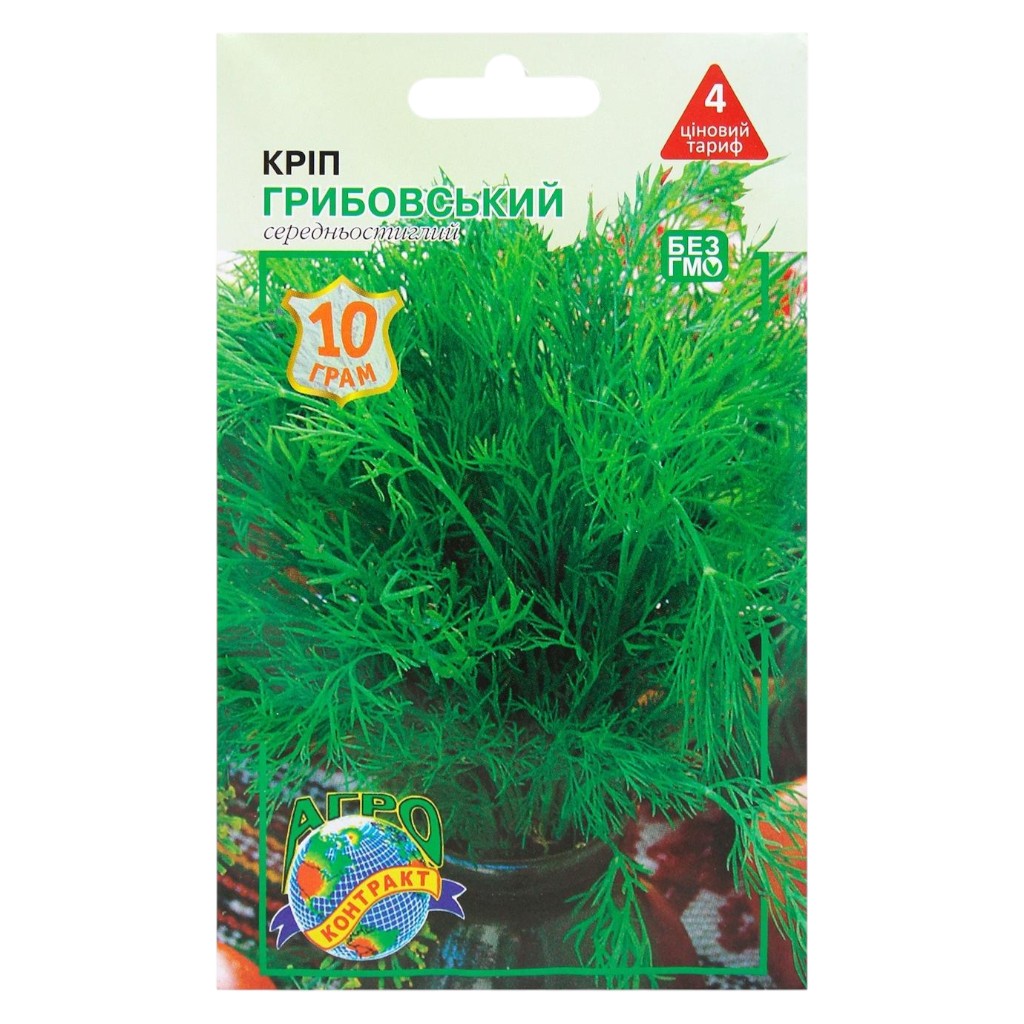 Насіння Агроконтракт Кріп 10 г Грибовський фото