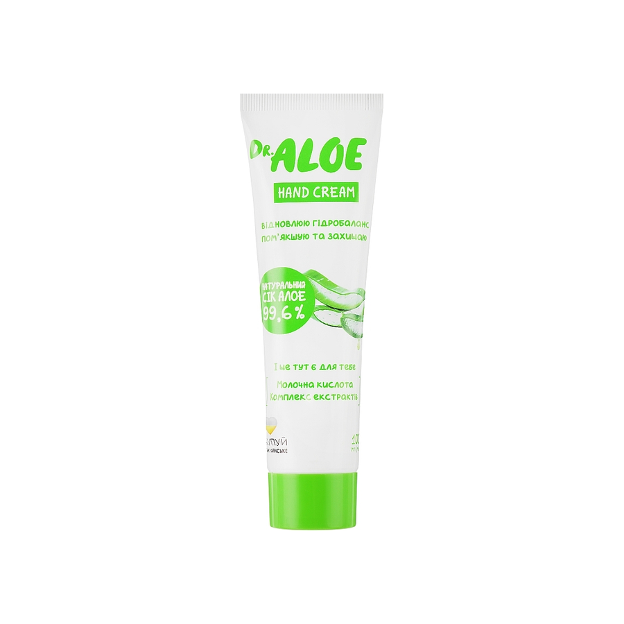 Крем для рук Dr. Aloe 100 мл Алое фото