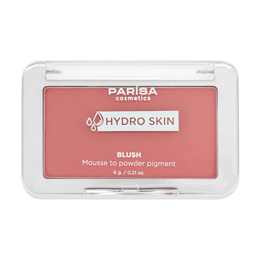 Рум'яна для обличчя Parisa Cosmetics 6 г Hydro Skin Mousse PHB-04 №03 Mauve pink фото