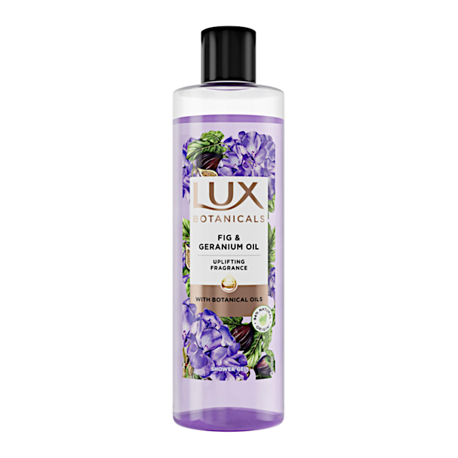 Гель для душу Lux Botanicals 480 мл Інжир та олія герані фото