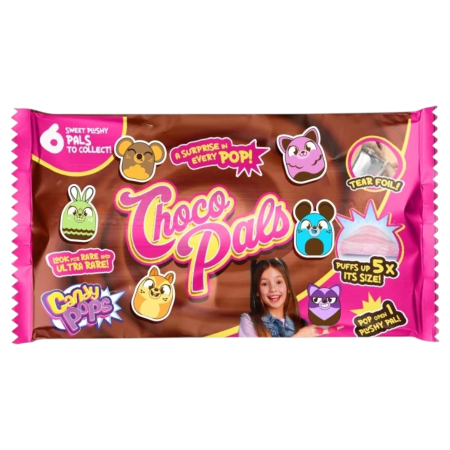 Іграшка м'яка Candy Pops Шоколадні друзі фото