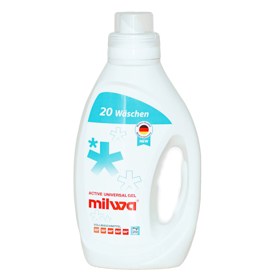 Гель для прання Milwa 1 л Universal Active фото