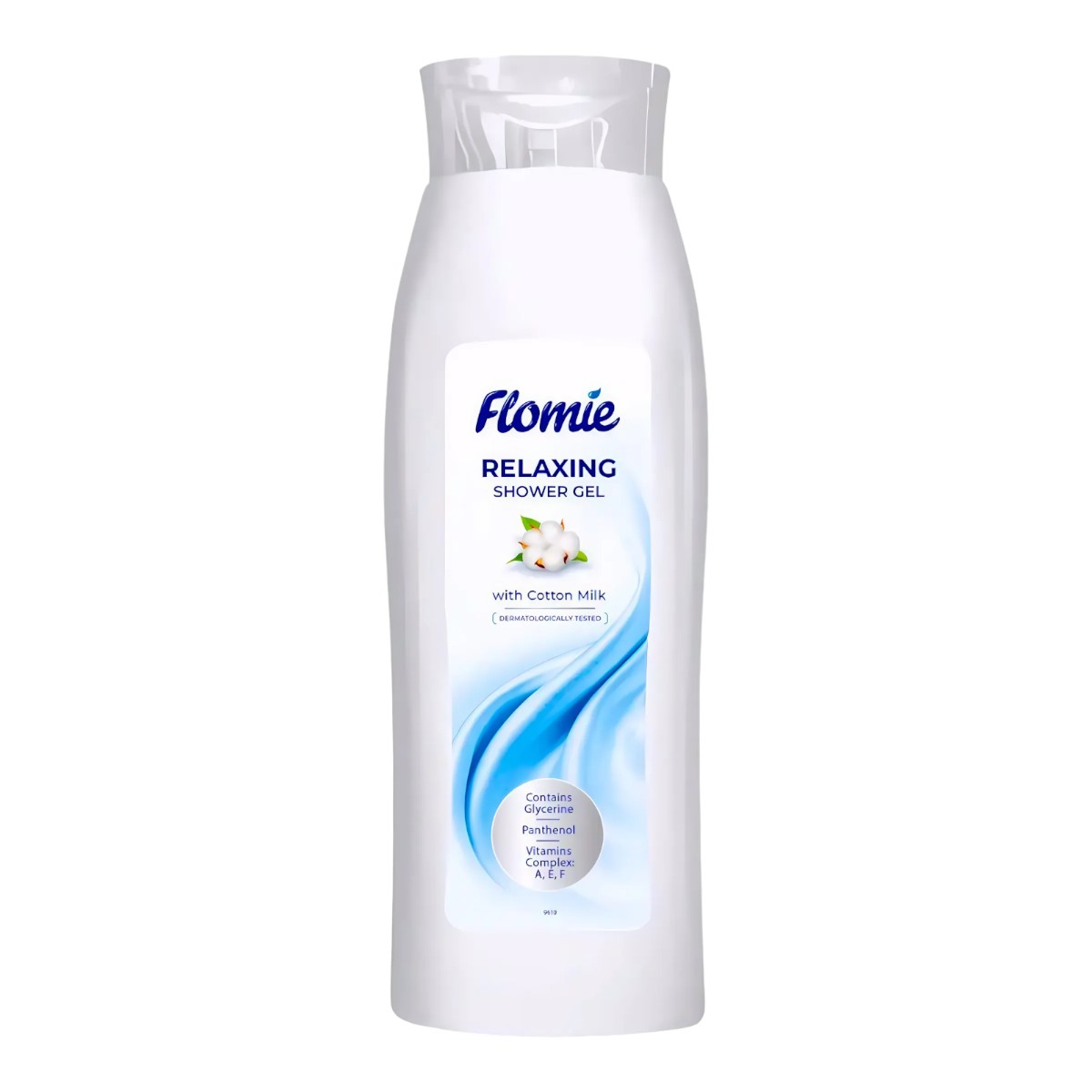 Гель для душу Flomie Relaxing 750 мл з Бавовняним молоком фото