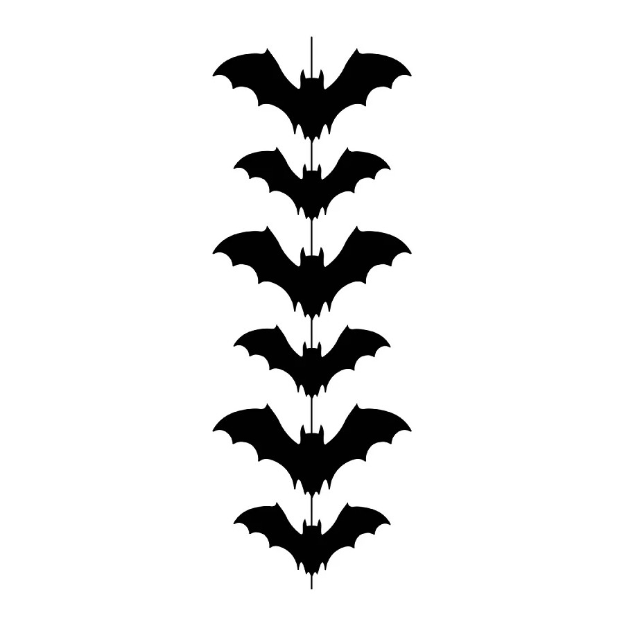 Гірлянда-розтяжка Yes! Fun Хелловін Кажан мініатюра