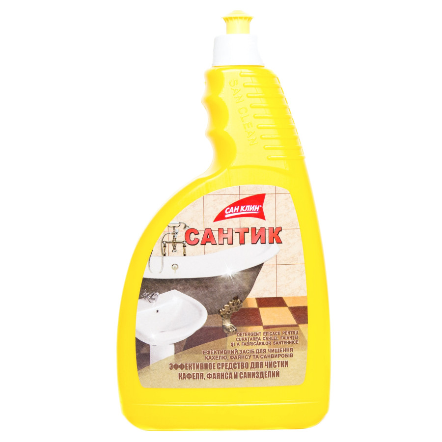 Засіб чистячий для сантехніки San Clean 750 мл запаска мініатюра