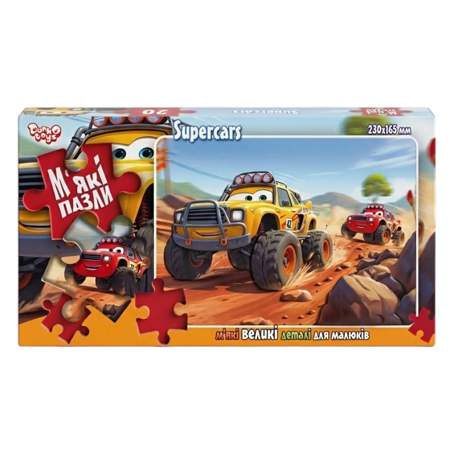 Пазли Danko toys 20 елементів №10 фото